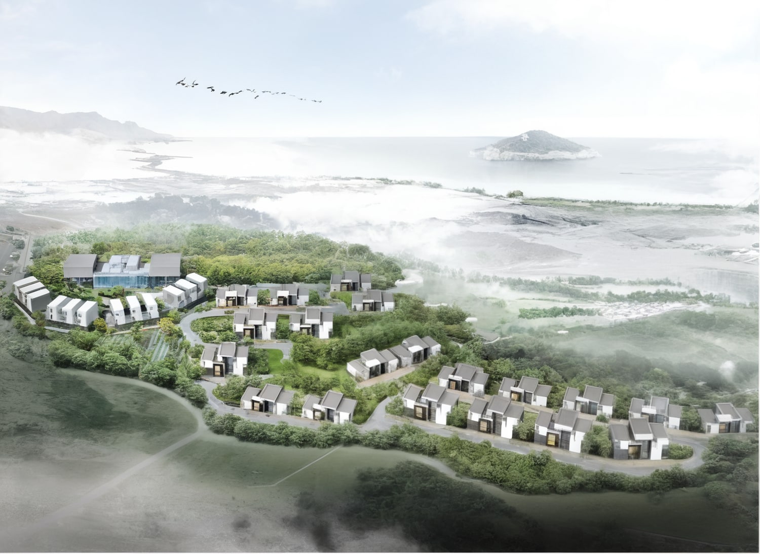 서귀포 관광휴양단지 2차 SYSTEM WINDOW 시공 사례 2 — (주)다담이엔씨