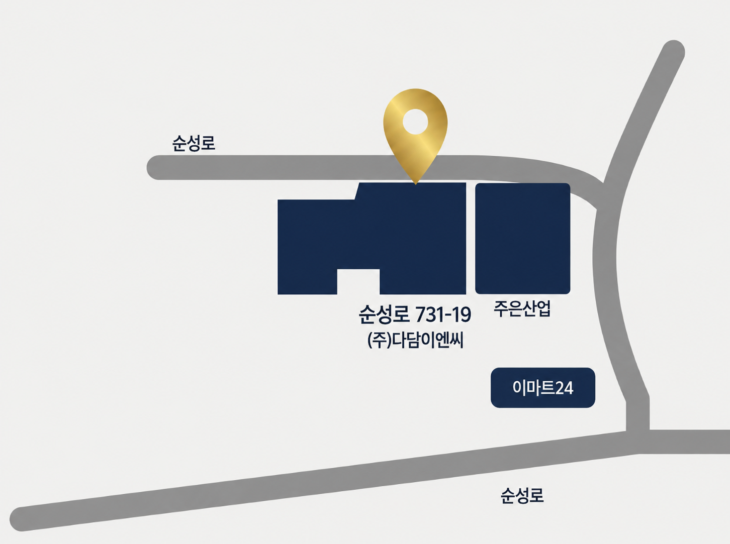 생산공장 약도