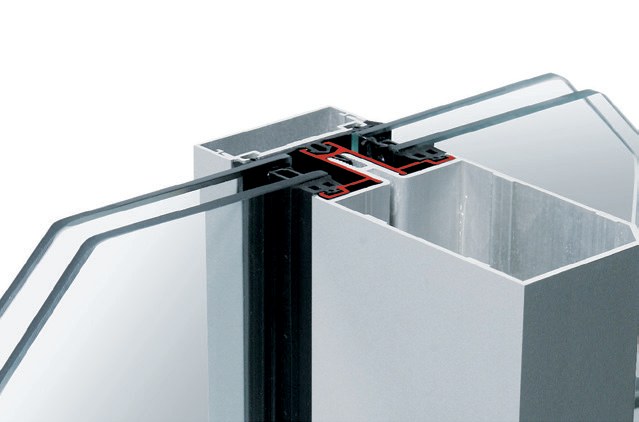 LX Z:IN E9-ACW(S-Facade E+) Curtain Wall (고단열) 시스템창호 — LX하우시스 공식 파트너 (주)다담이엔씨 — 단면 구조