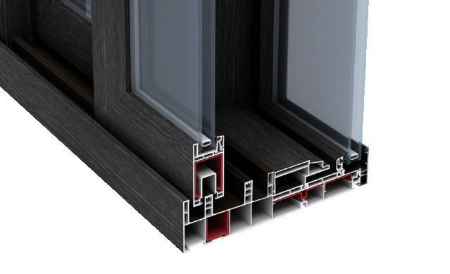 LX Z:IN E9-ALS283D Lift & Slide 시스템창호 — LX하우시스 공식 파트너 (주)다담이엔씨 — 단면 구조